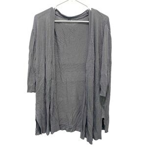 Casual Knitted 3/4 Sleeve Lightweight Open Front Cardigan Sweater